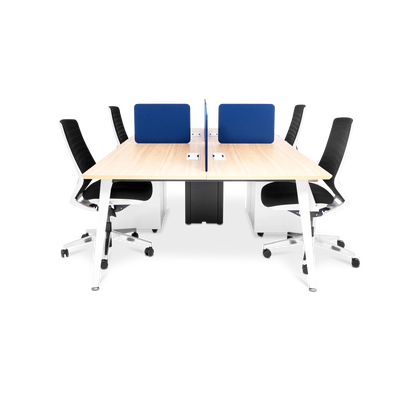 Privacy Panels, Quad Desk